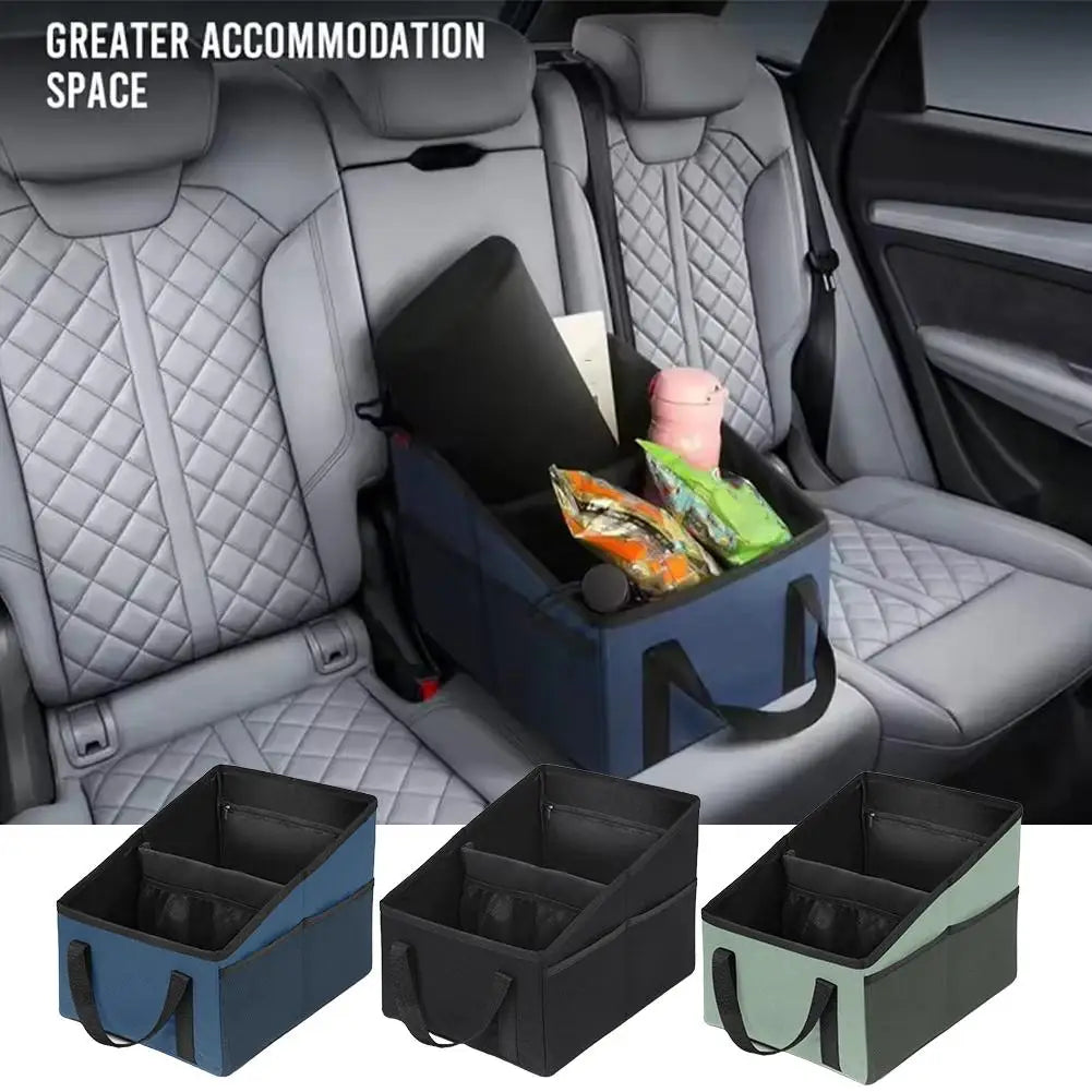 Secure Seatbelt Car Organizer – Stays in Place on Every Drive